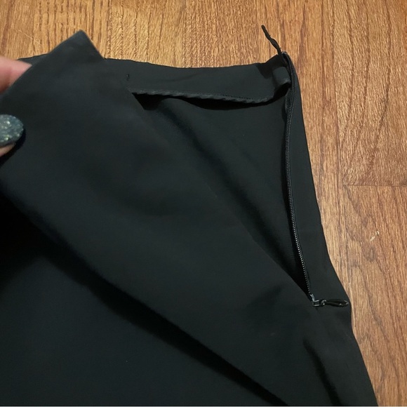 Lafayette 148 NY black size zip crop ankle pants size 14 - Picture 3 of 13